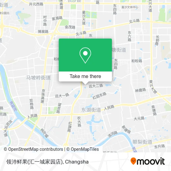 领沛鲜果(汇一城家园店) map