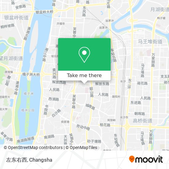 左东右西 map