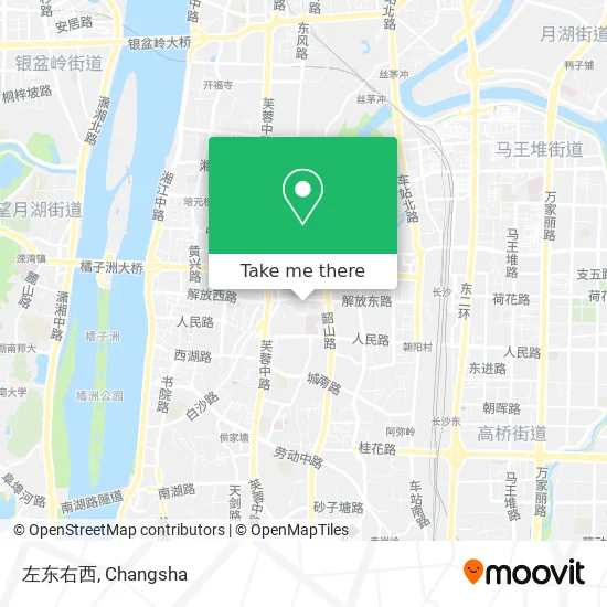 左东右西 map