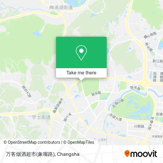 万客烟酒超市(象嘴路) map