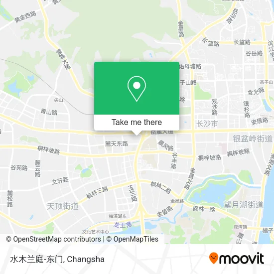 水木兰庭-东门 map