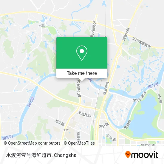 水渡河壹号海鲜超市 map