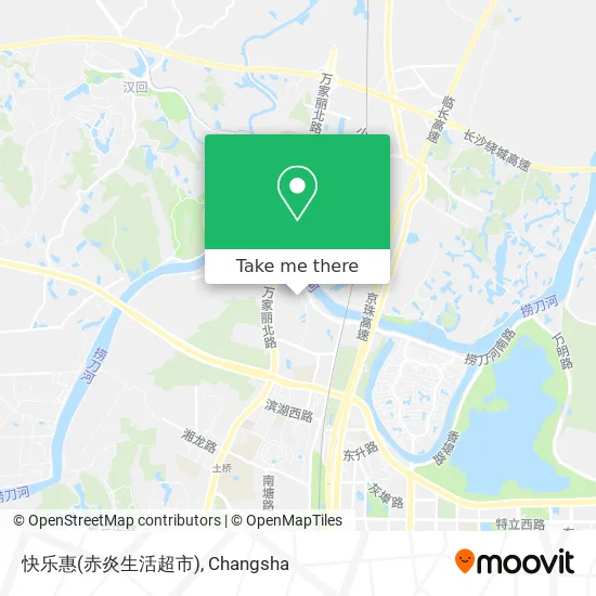 快乐惠(赤炎生活超市) map