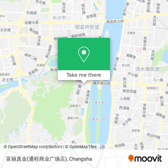 富丽真金(通程商业广场店) map