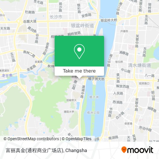 富丽真金(通程商业广场店) map