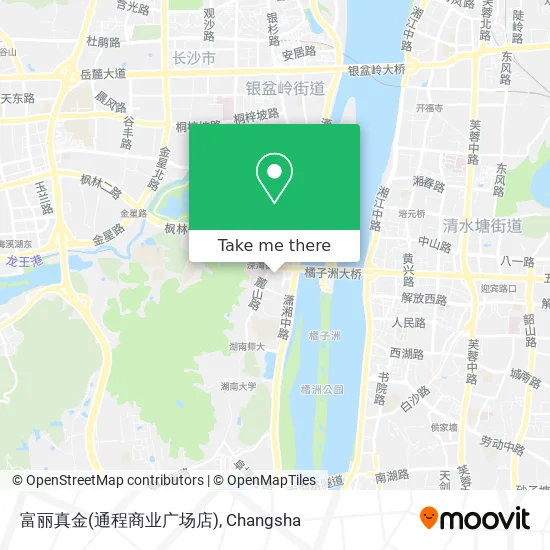 富丽真金(通程商业广场店) map