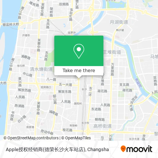 Apple授权经销商(德荣长沙火车站店) map