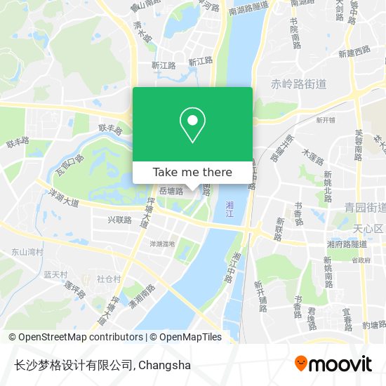 长沙梦格设计有限公司 map
