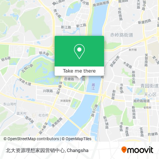 北大资源理想家园营销中心 map