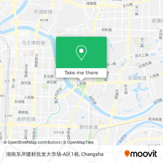 湖南东岸建材批发大市场-A区1栋 map