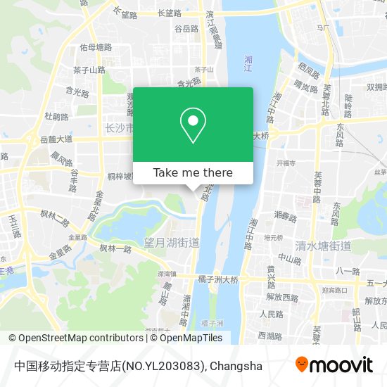 中国移动指定专营店(NO.YL203083) map