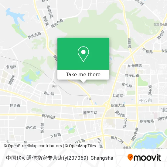 中国移动通信指定专营店(yl207069) map