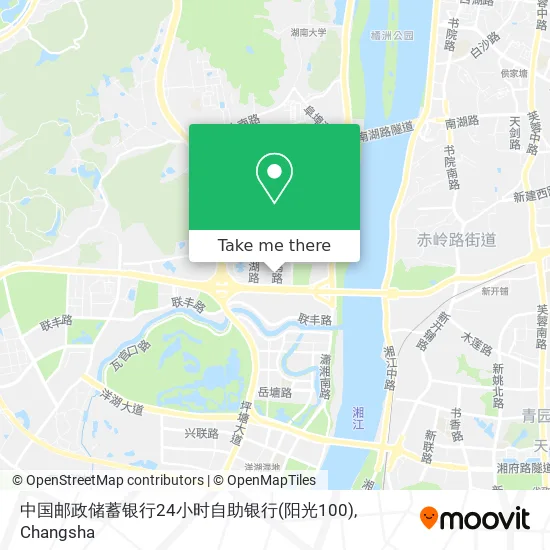中国邮政储蓄银行24小时自助银行(阳光100) map