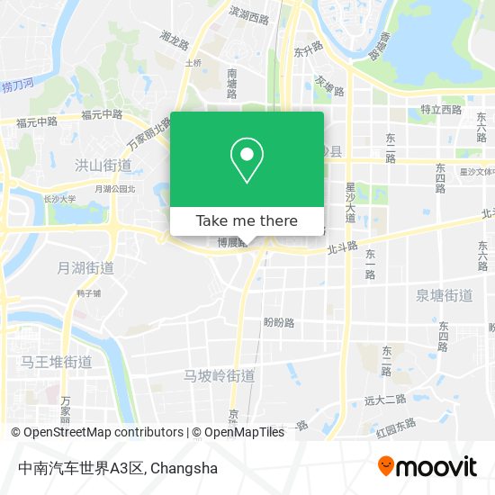 中南汽车世界A3区 map