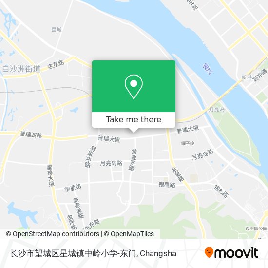长沙市望城区星城镇中岭小学-东门 map