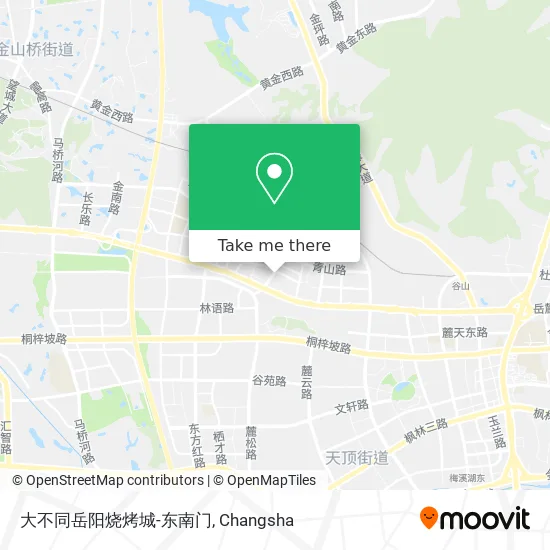 大不同岳阳烧烤城-东南门 map