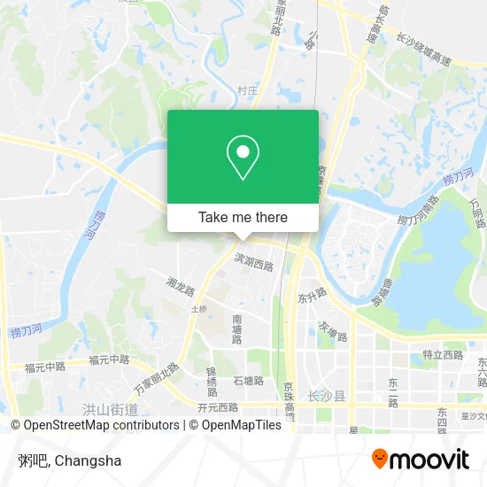 粥吧 map