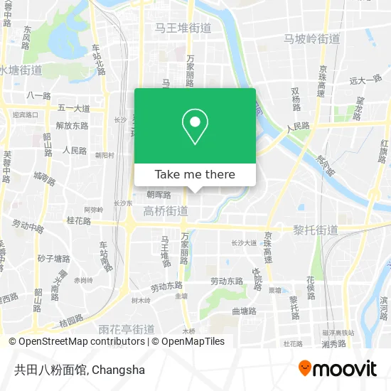 共田八粉面馆 map