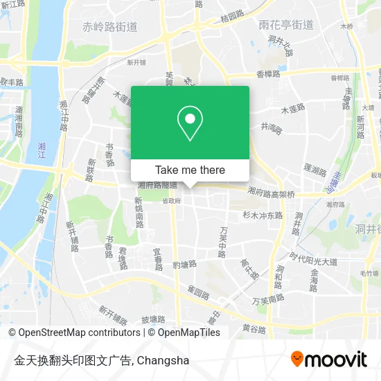 金天换翻头印图文广告 map