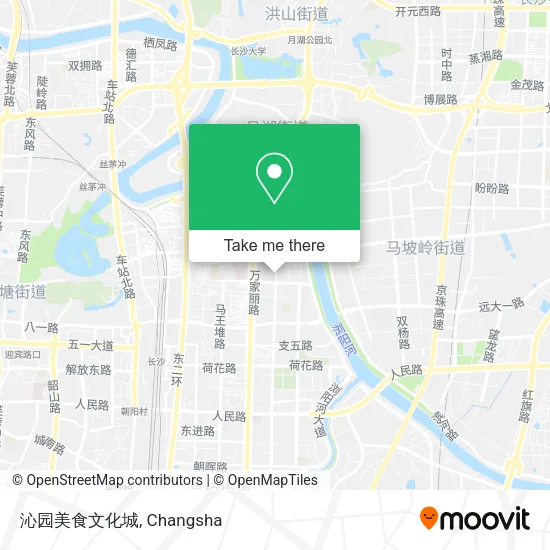 沁园美食文化城 map