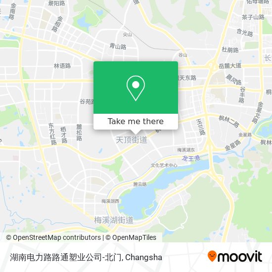 湖南电力路路通塑业公司-北门 map