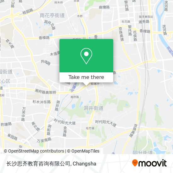 长沙思齐教育咨询有限公司 map