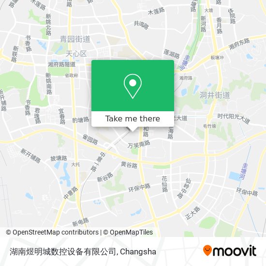 湖南煜明城数控设备有限公司 map