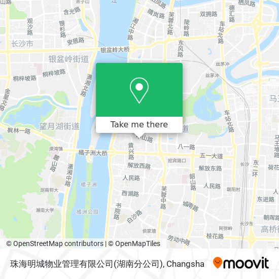 珠海明城物业管理有限公司(湖南分公司) map