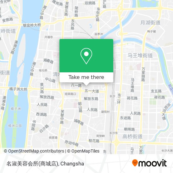 名淑美容会所(商城店) map