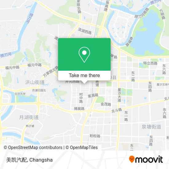 美凯汽配 map