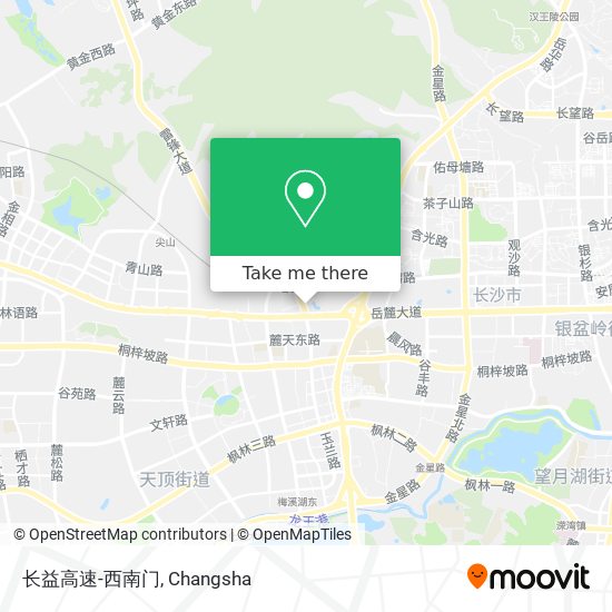 长益高速-西南门 map