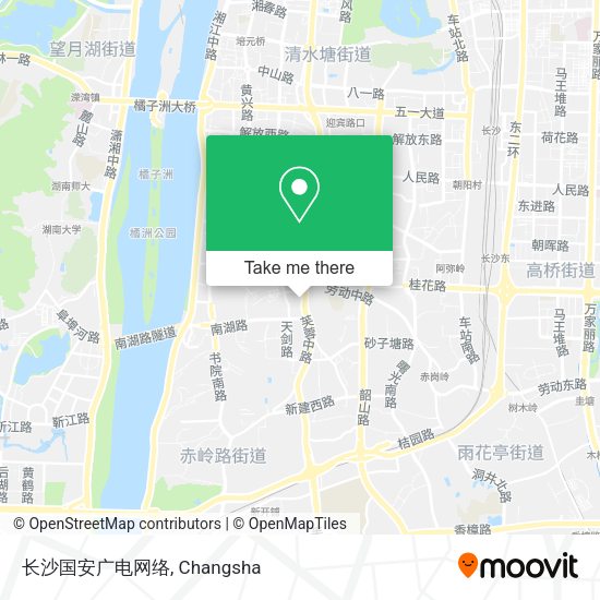 长沙国安广电网络 map