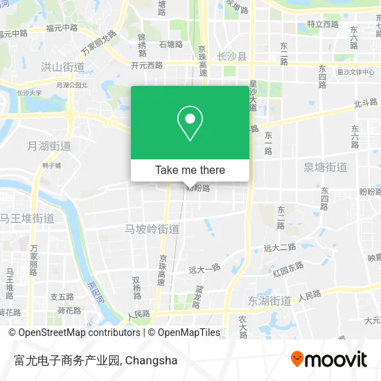富尤电子商务产业园 map