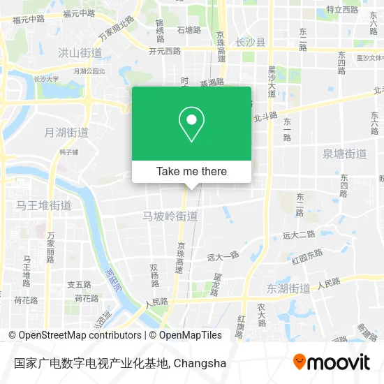 国家广电数字电视产业化基地 map
