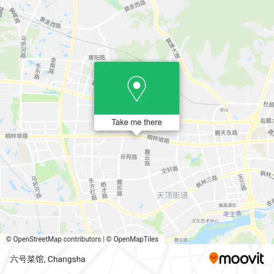 六号菜馆 map