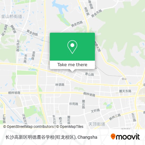 长沙高新区明德麓谷学校(旺龙校区) map