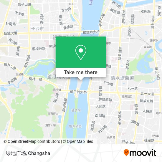 绿地广场 map