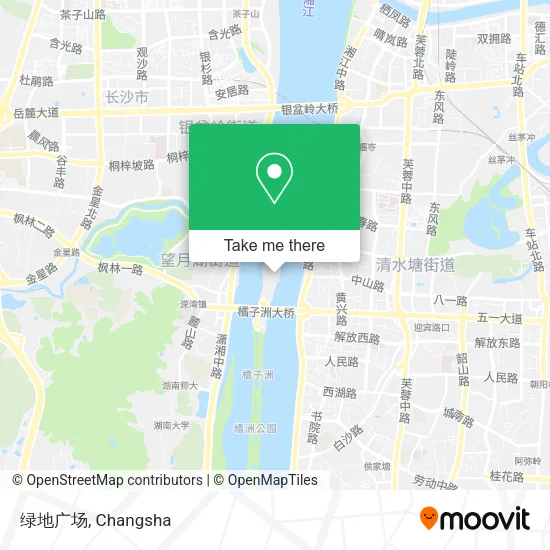 绿地广场 map