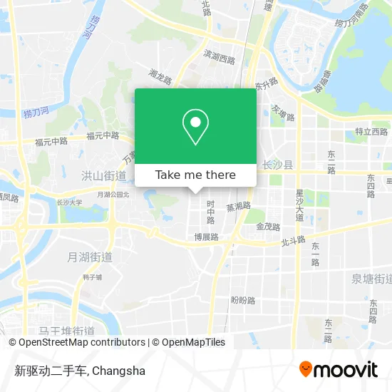 新驱动二手车 map