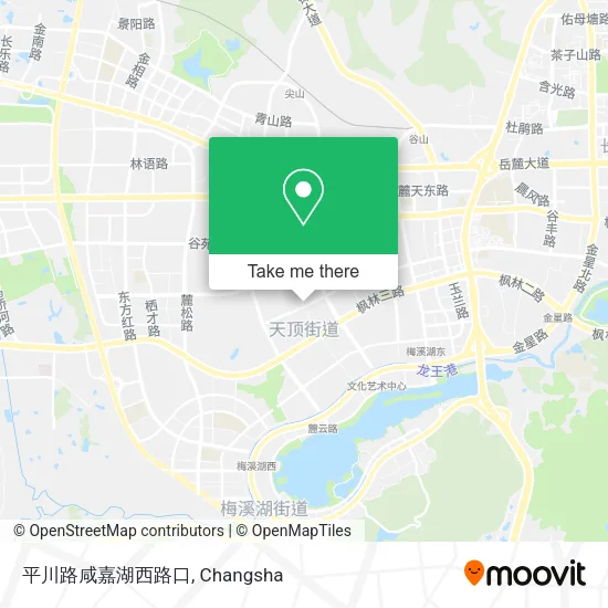 平川路咸嘉湖西路口 map
