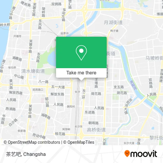 茶艺吧 map