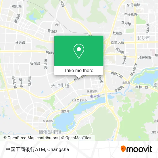 中国工商银行ATM map