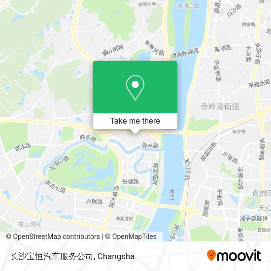长沙宝恒汽车服务公司 map