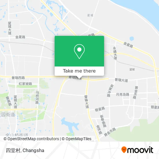 四堂村 map