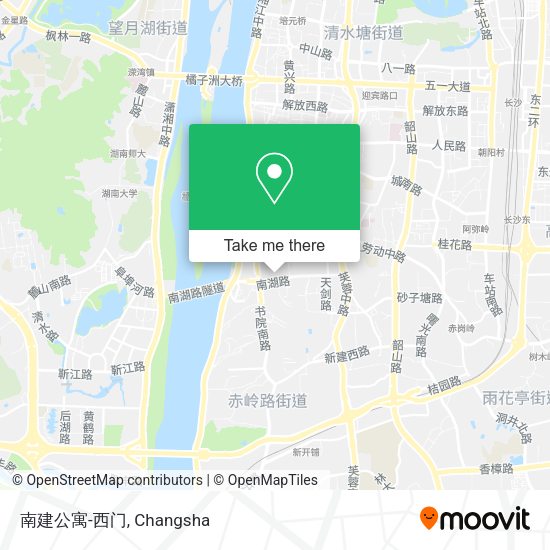 南建公寓-西门 map
