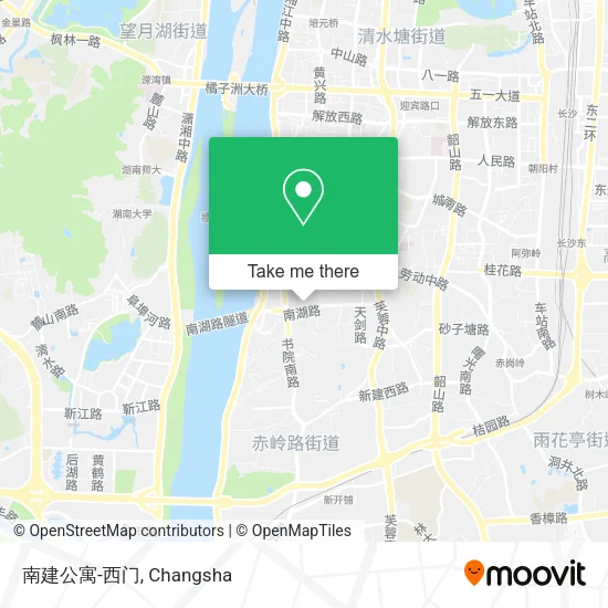 南建公寓-西门 map