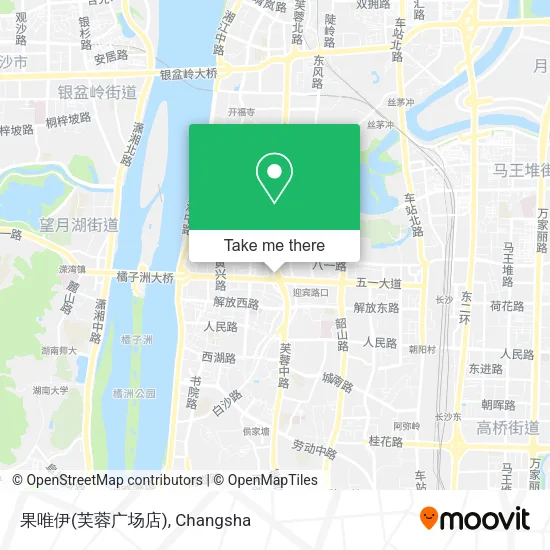 果唯伊(芙蓉广场店) map