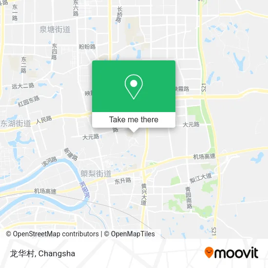龙华村 map