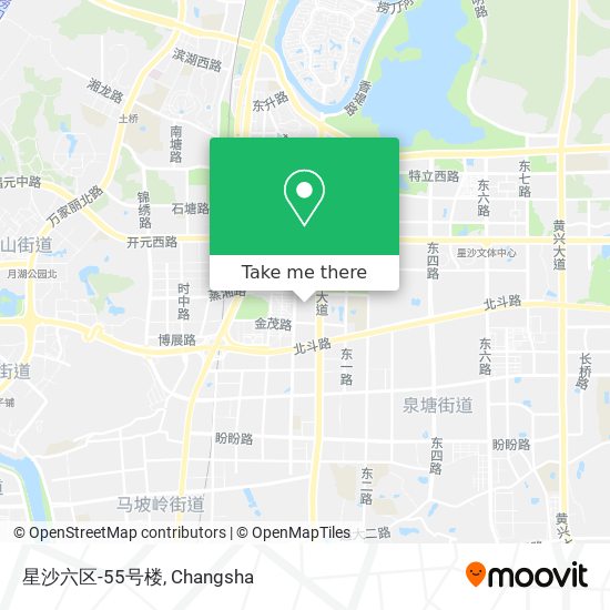 星沙六区-55号楼 map
