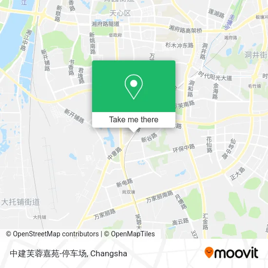 中建芙蓉嘉苑-停车场 map